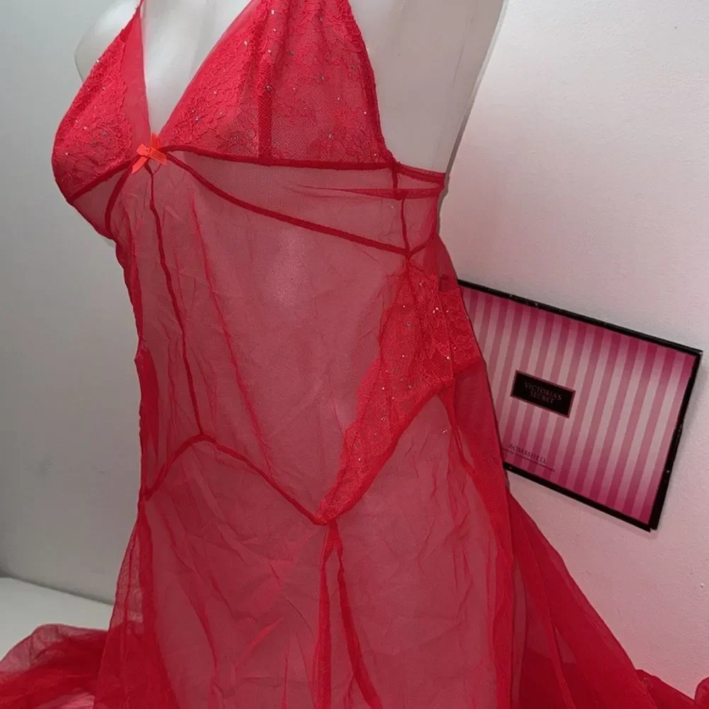 🔥Victoria’s Secret  lingerie maxy dress  sz Large New 10/14